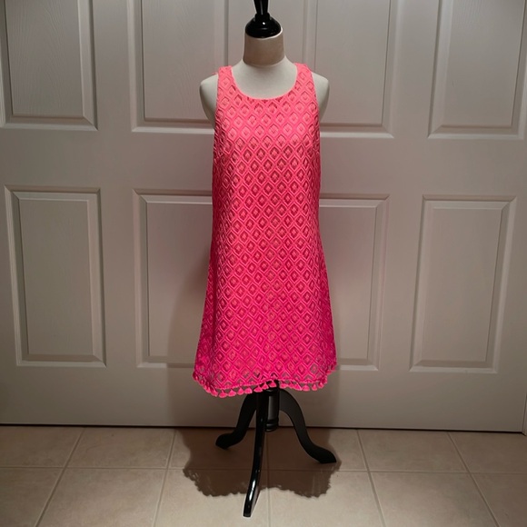 Lilly Pulitzer Ombré Tassel Shift Dress-S - Picture 1 of 3